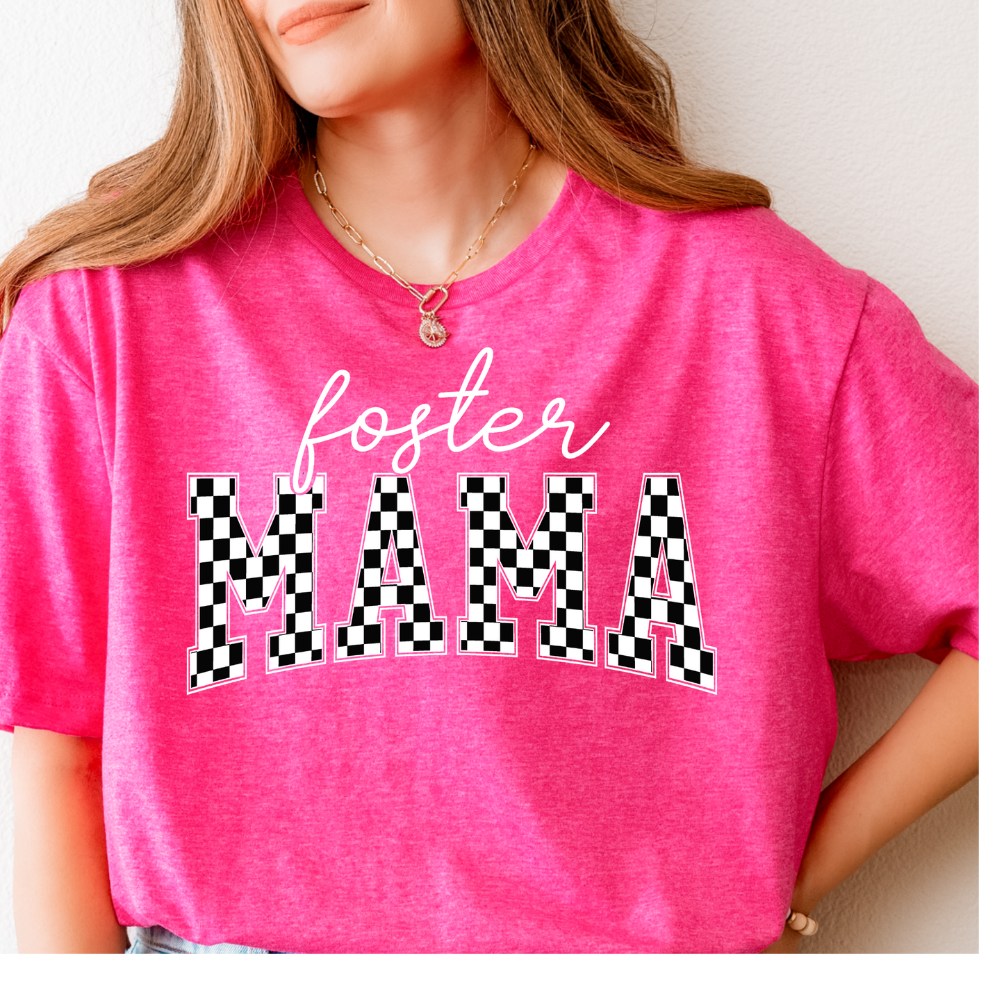 Checkered foster MAMA