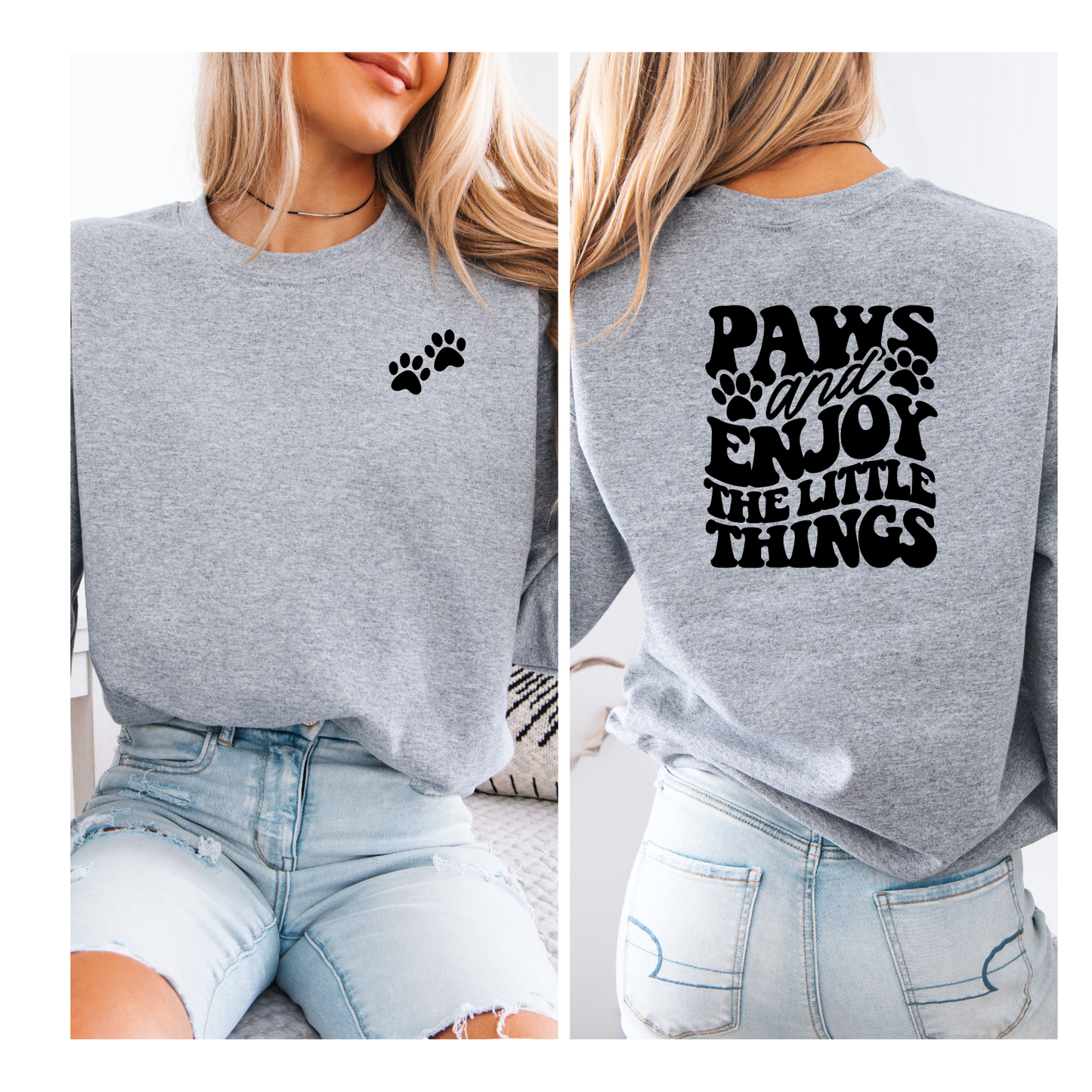 Paws and enjoy the little things