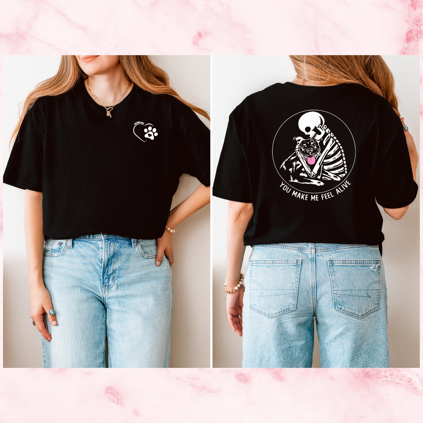 You make me feel alive t-shirt