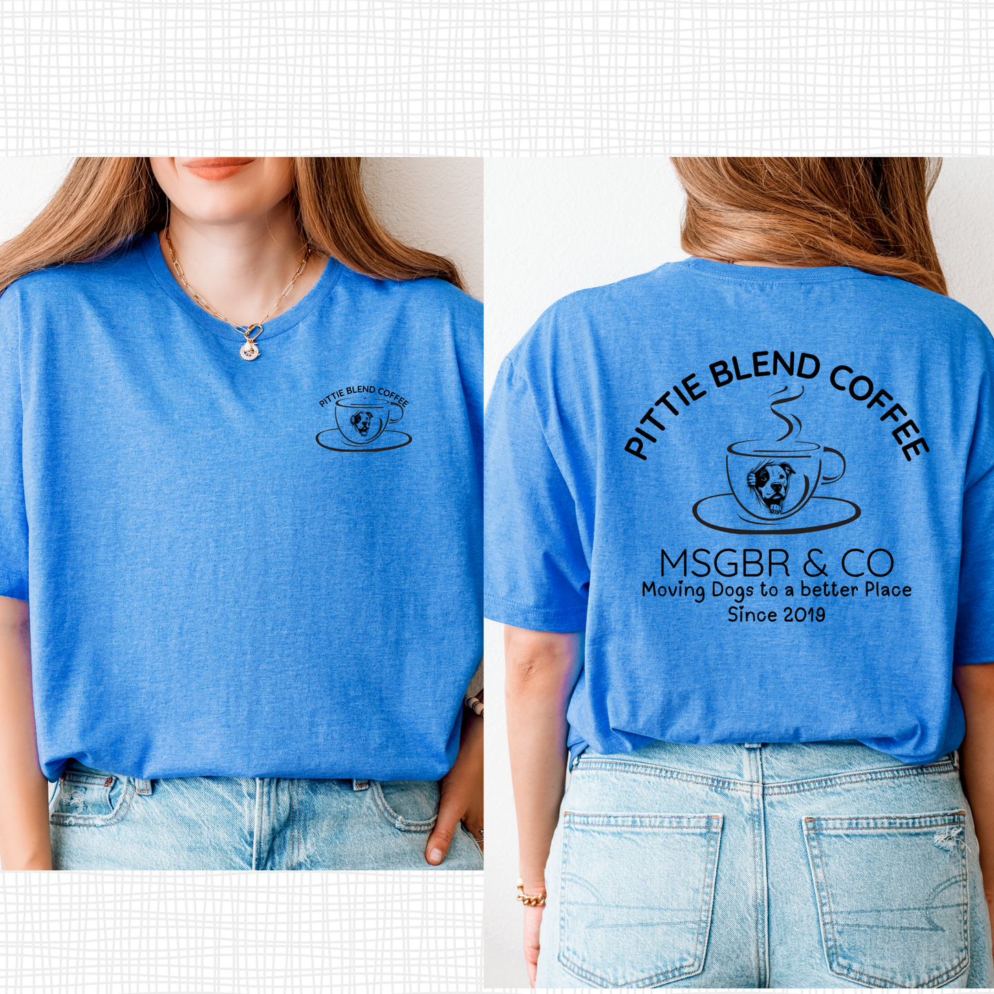 Pittie and Coffee Tee