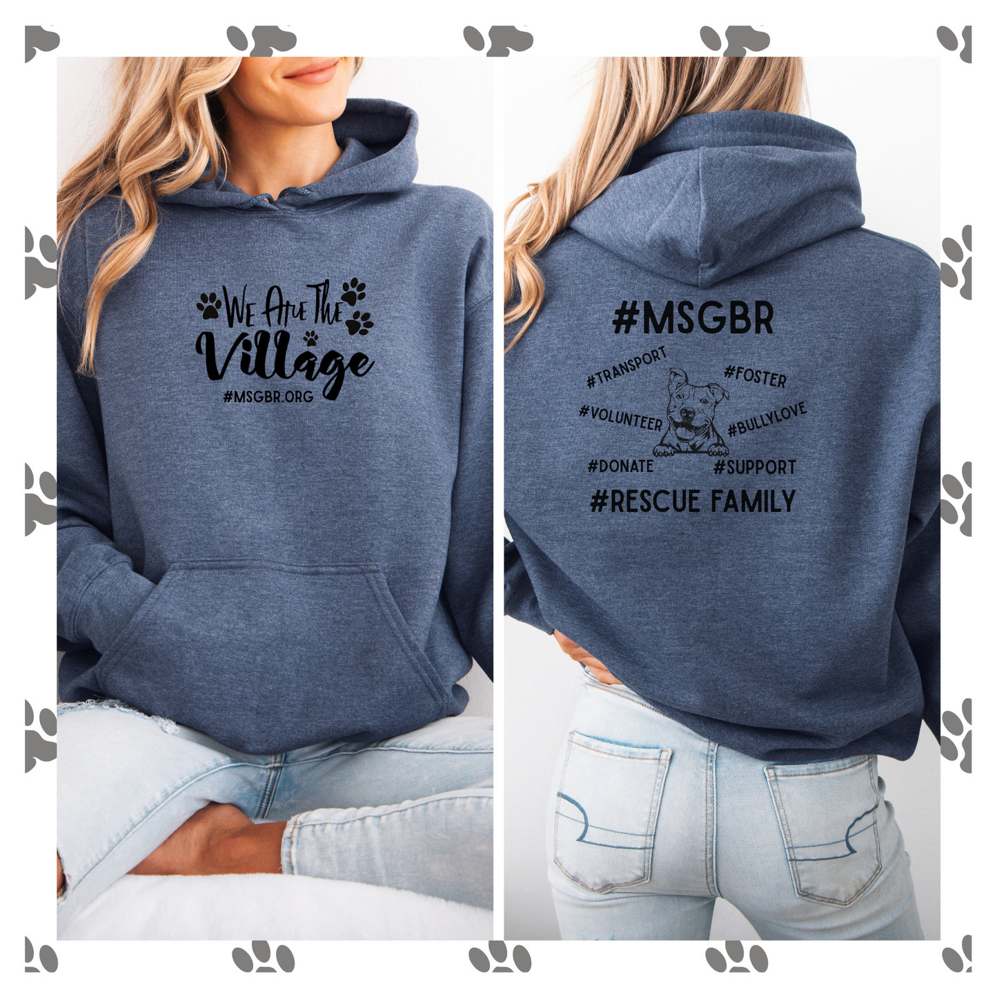 We are the village exclusive MSGBR HOODIE