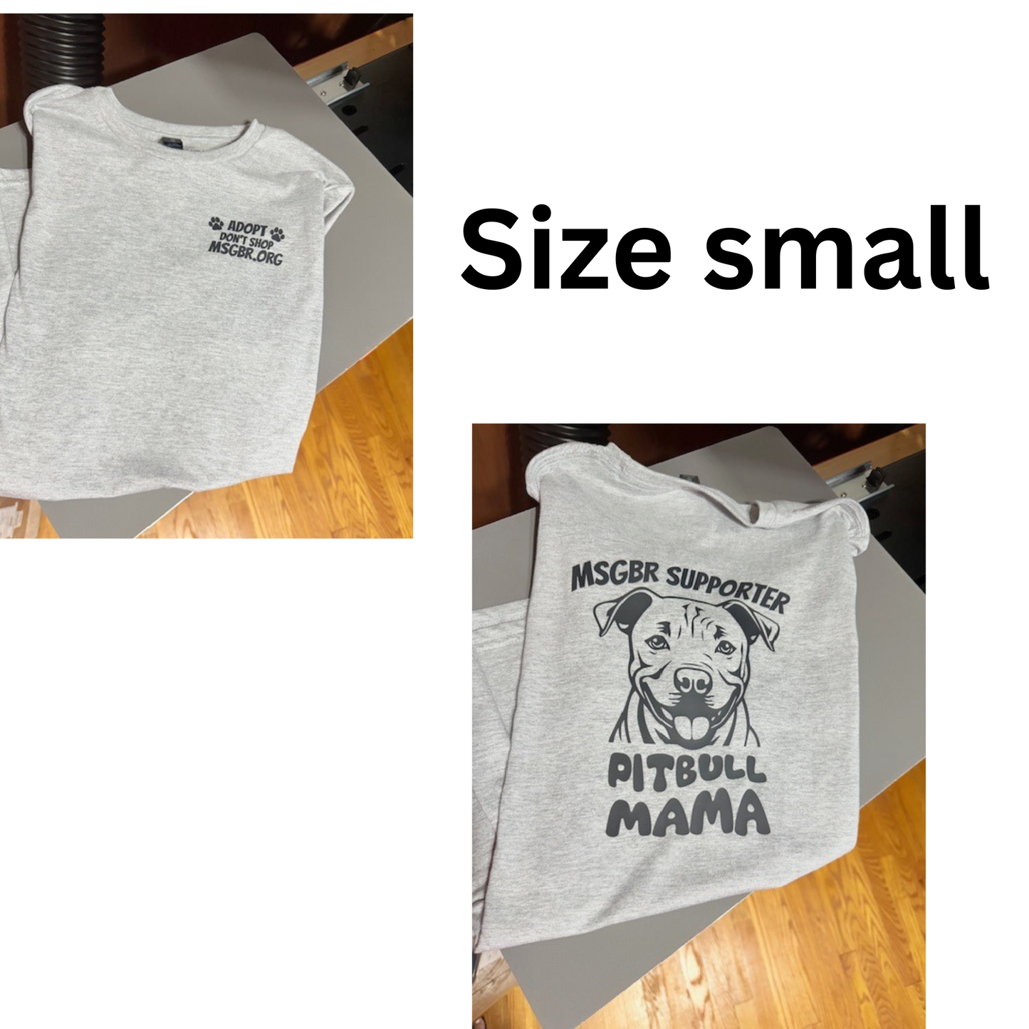 MSGBR supporter Pitbull MAMA