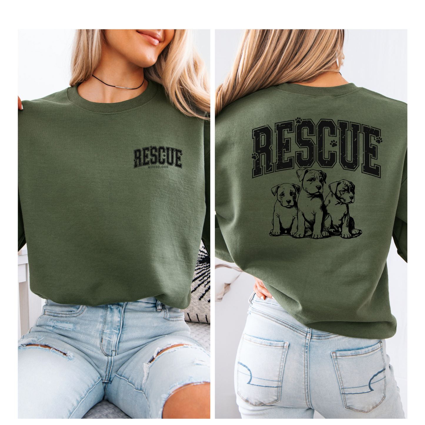 RESCUE CREWNECK