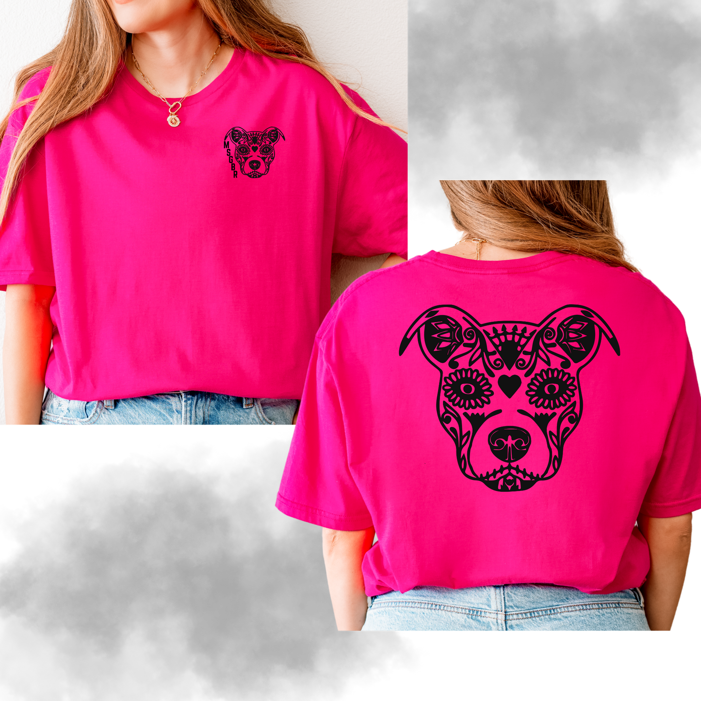 MSGBR sugar skull t-shirt