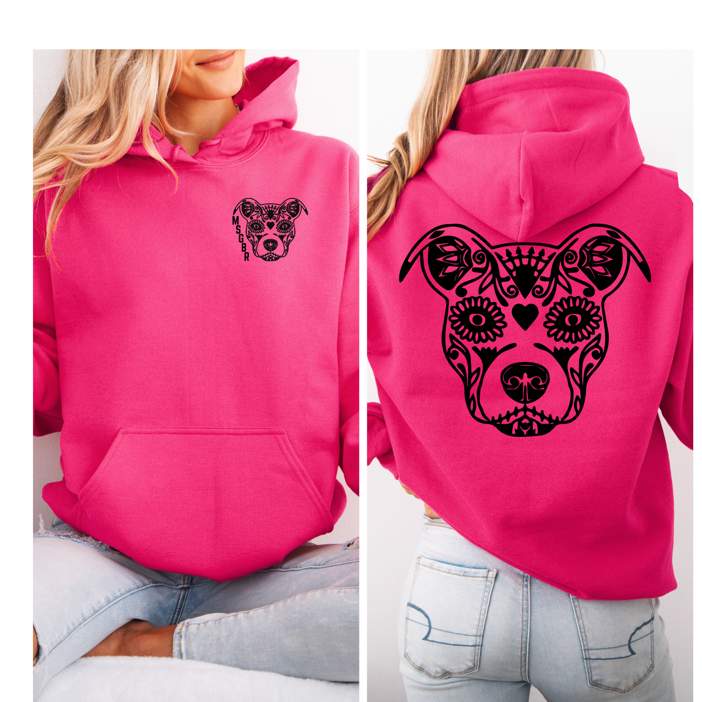 SUGAR SKULL MSGBR HOODIE