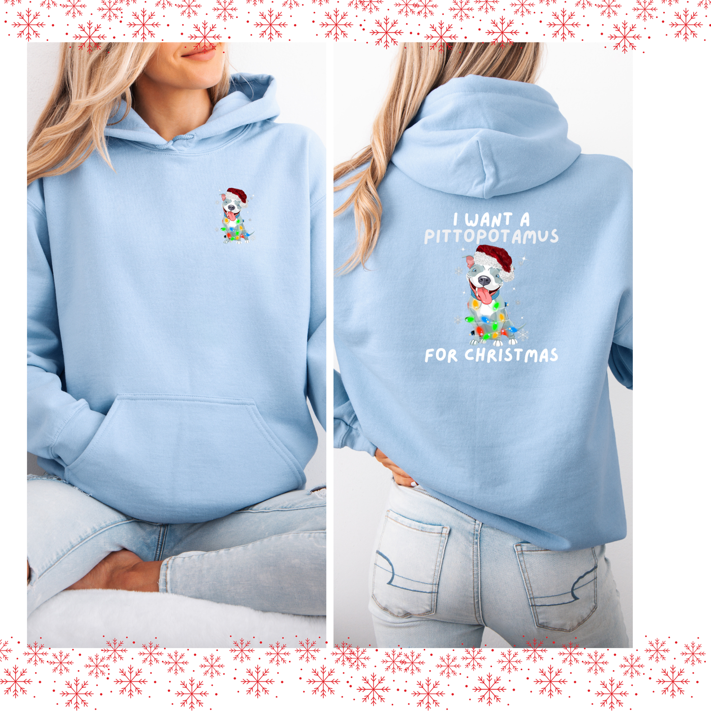 I want a pittopotamus for Christmas hoodie