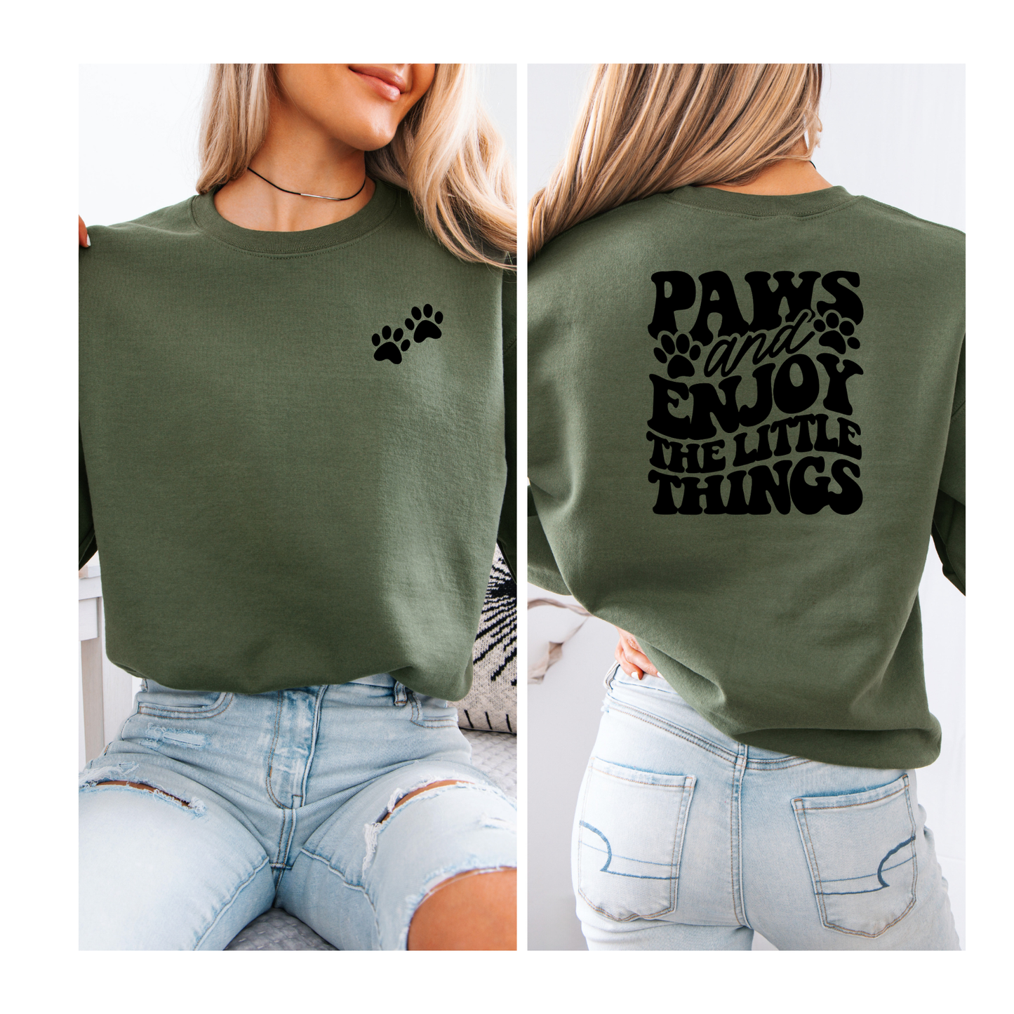 Paws and enjoy the little things