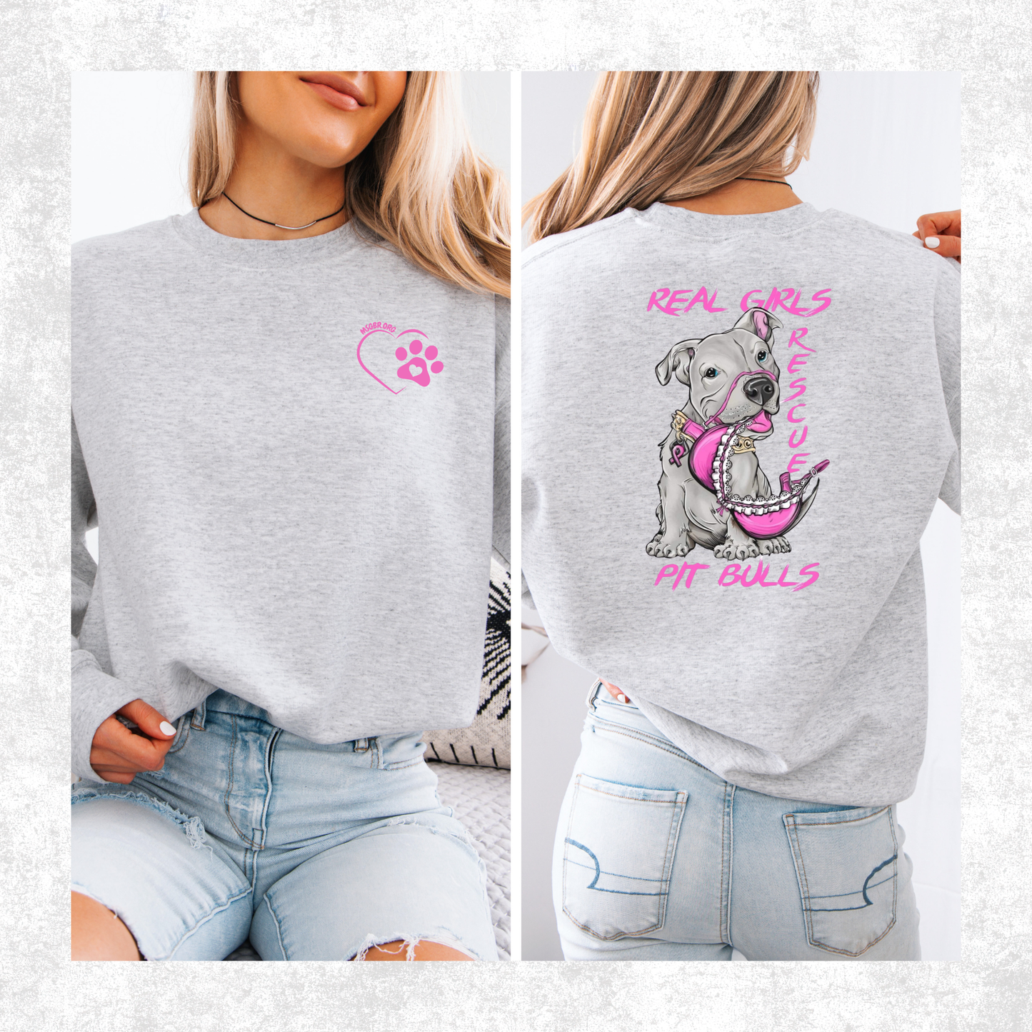 Real girls rescue pitbulls