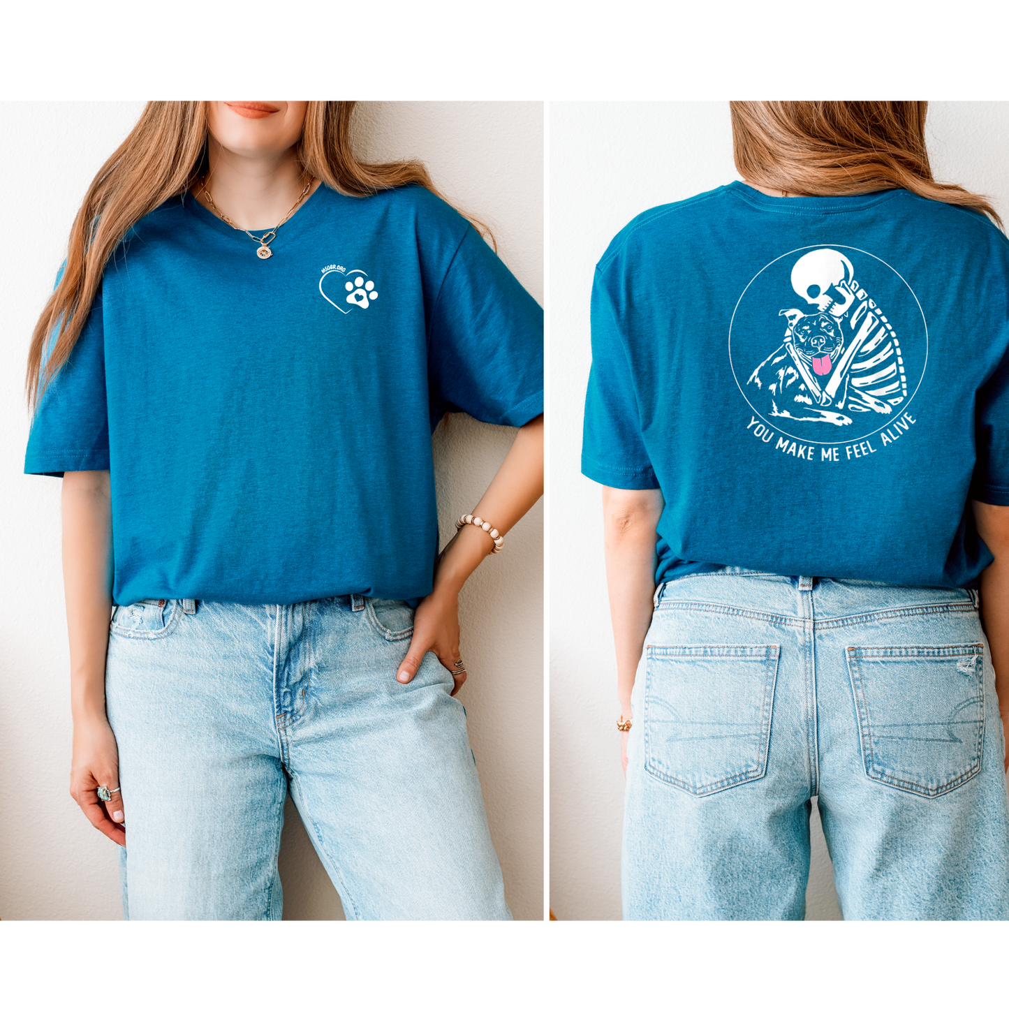 You make me feel alive t-shirt