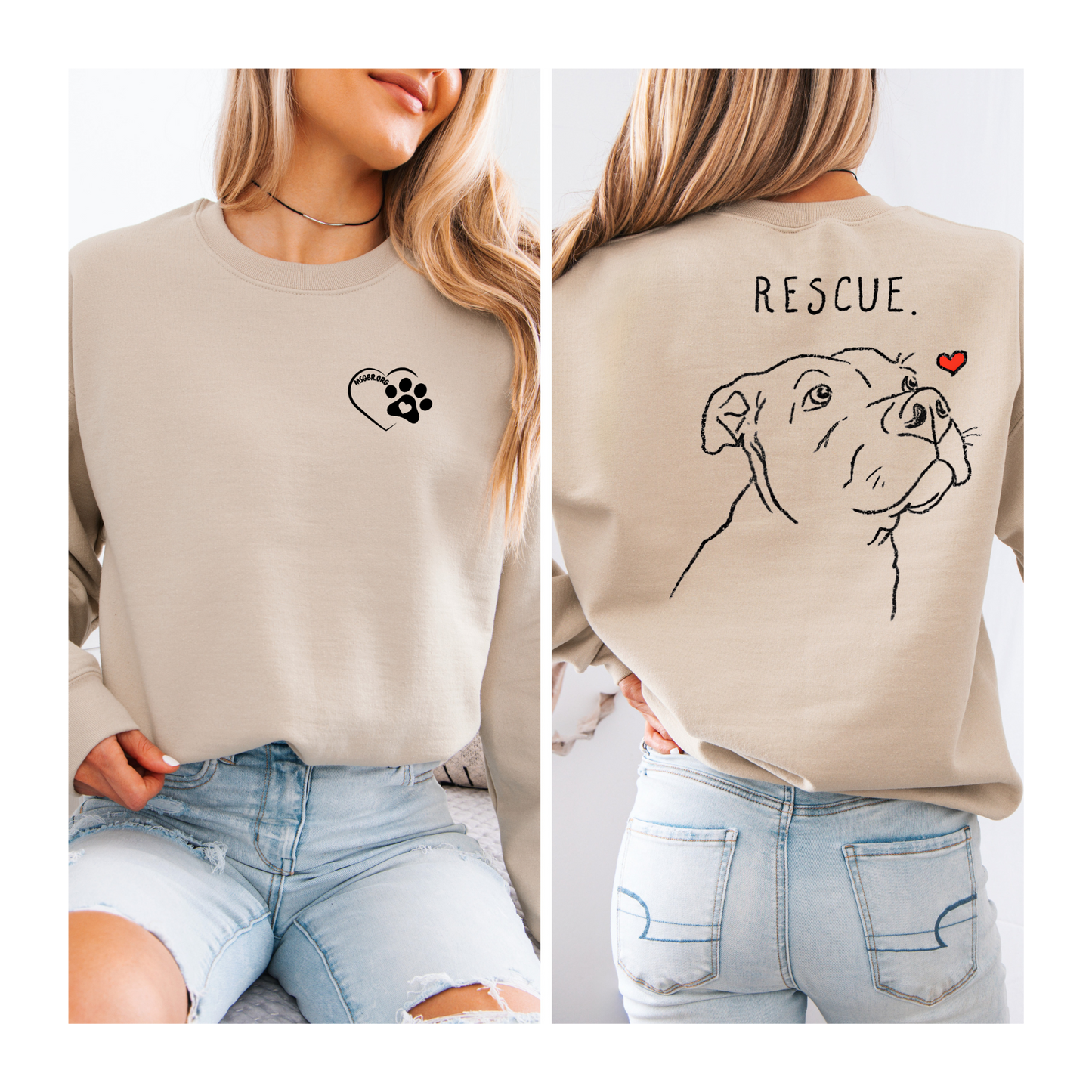 Rescue 2 crewneck