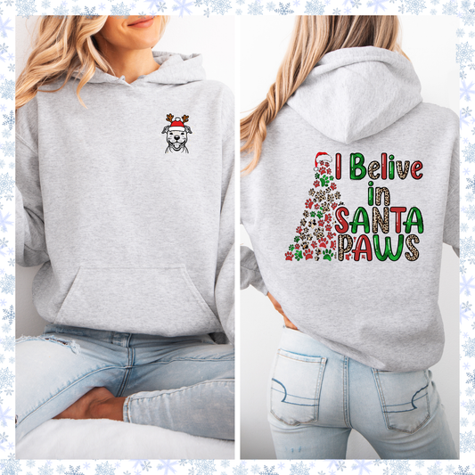 I believe in Santa Paw Hoodie