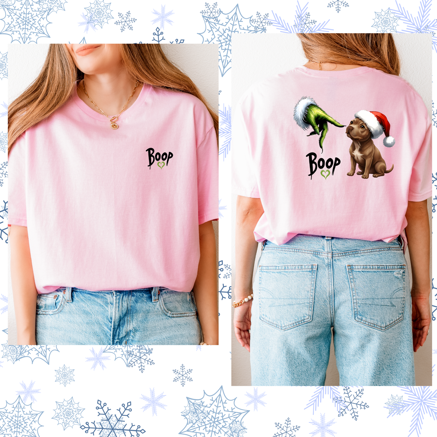 Boop Santa/Grinch Tee