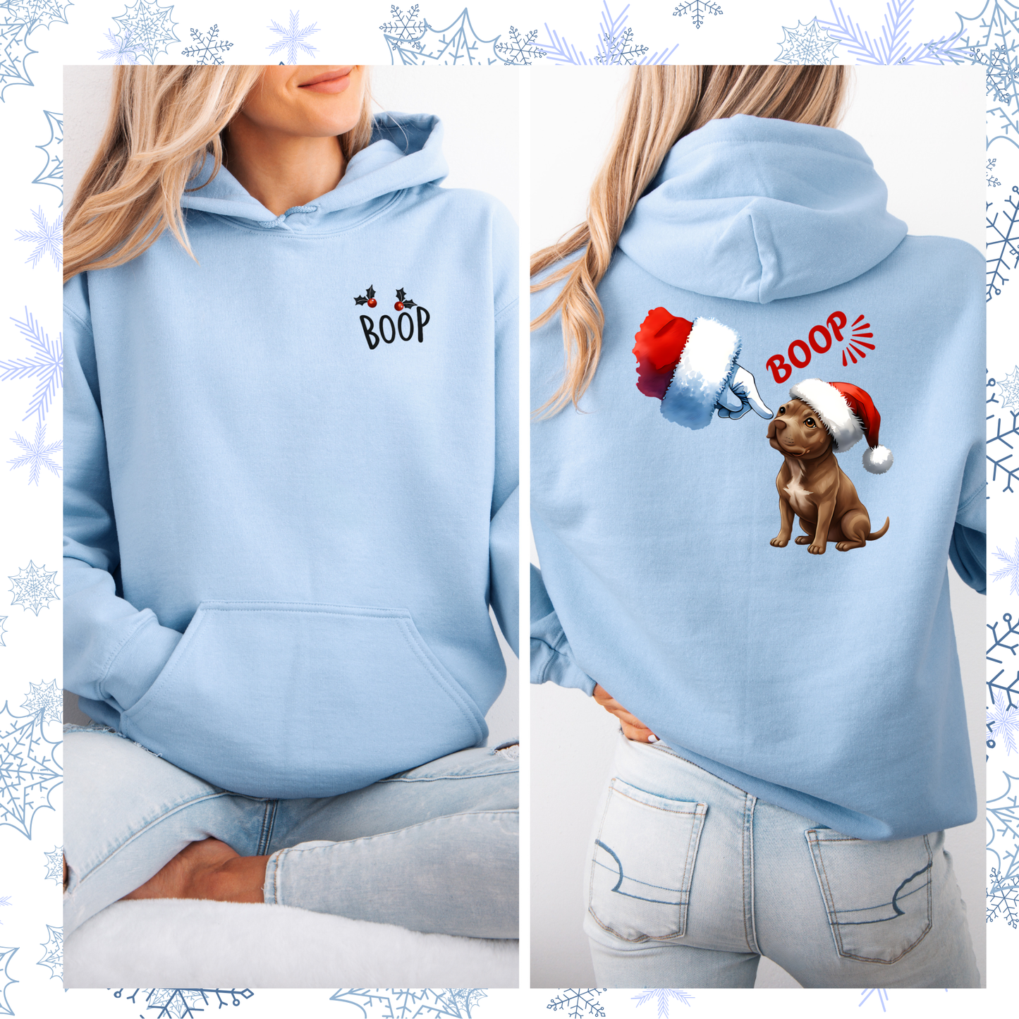 Boop Santa/grinch hoodie