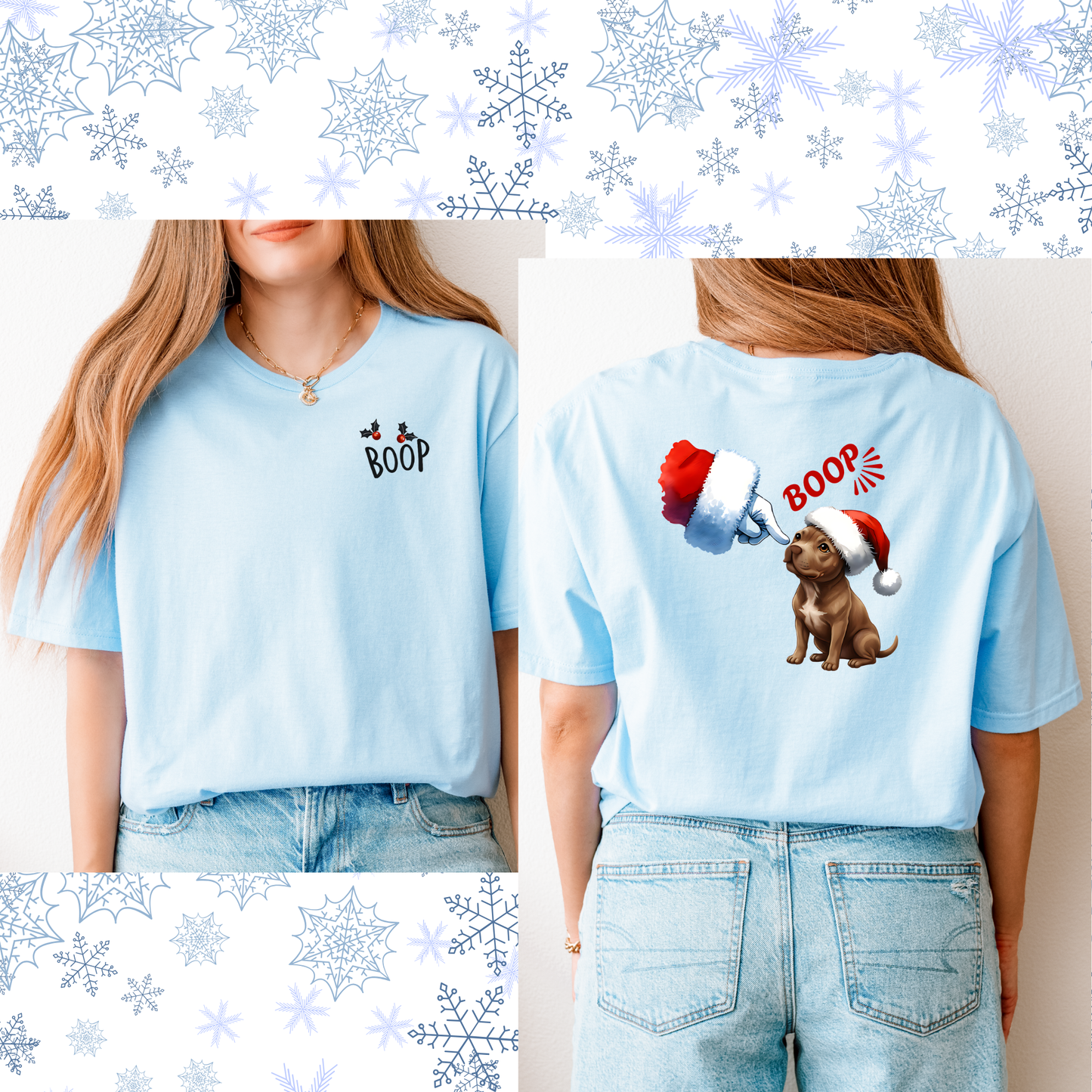 Boop Santa/Grinch Tee