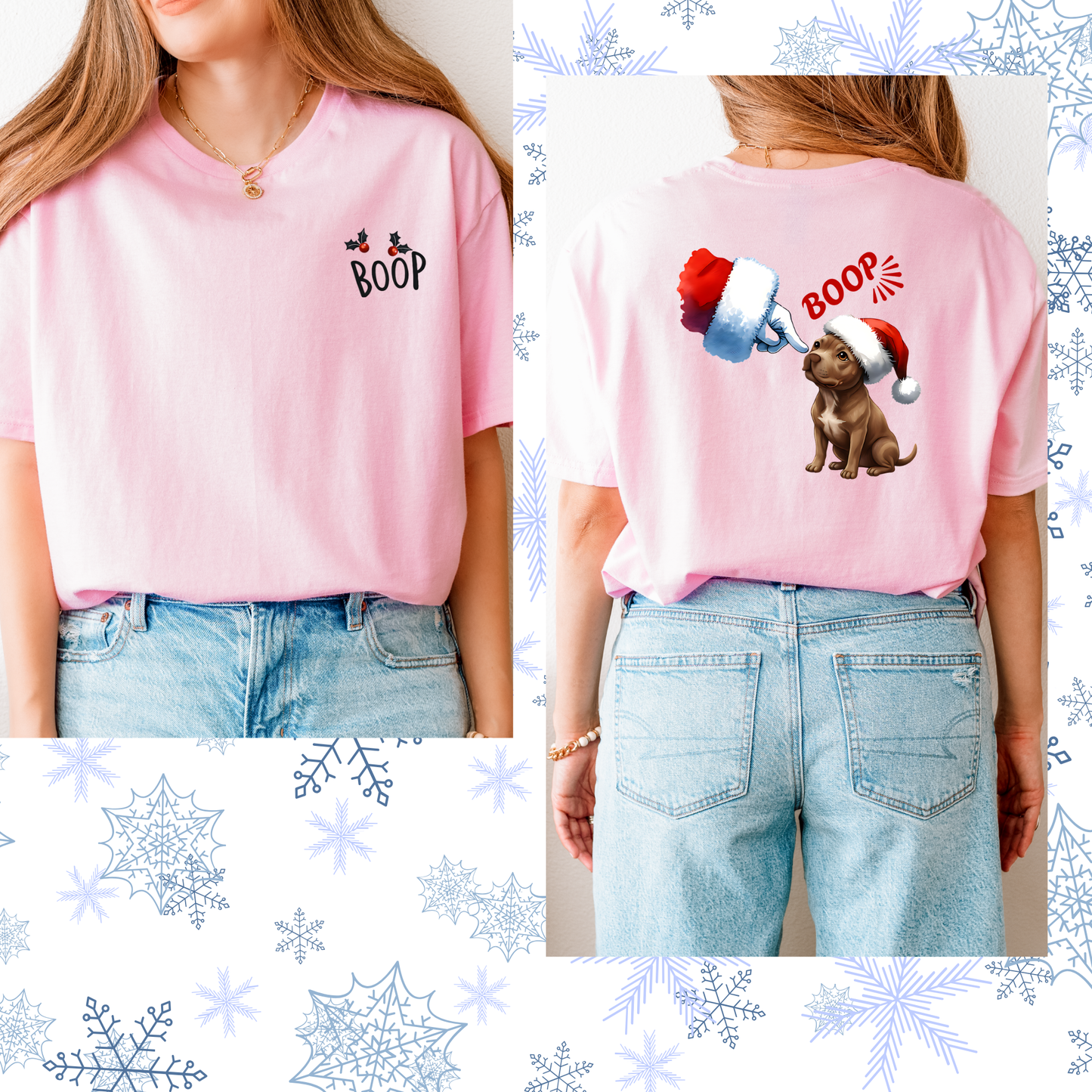 Boop Santa/Grinch Tee