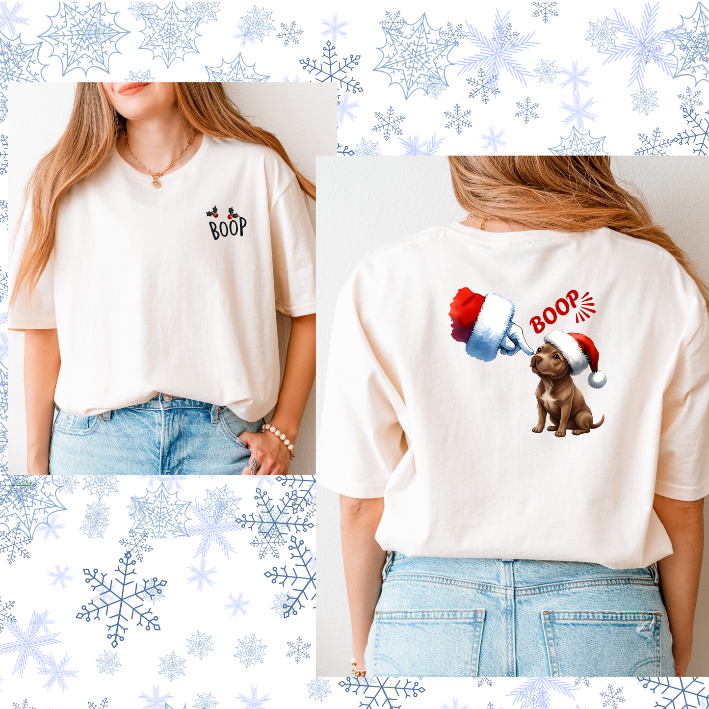 Boop Santa/Grinch Tee