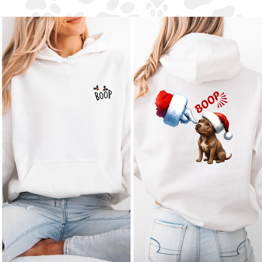 Boop Santa/grinch hoodie