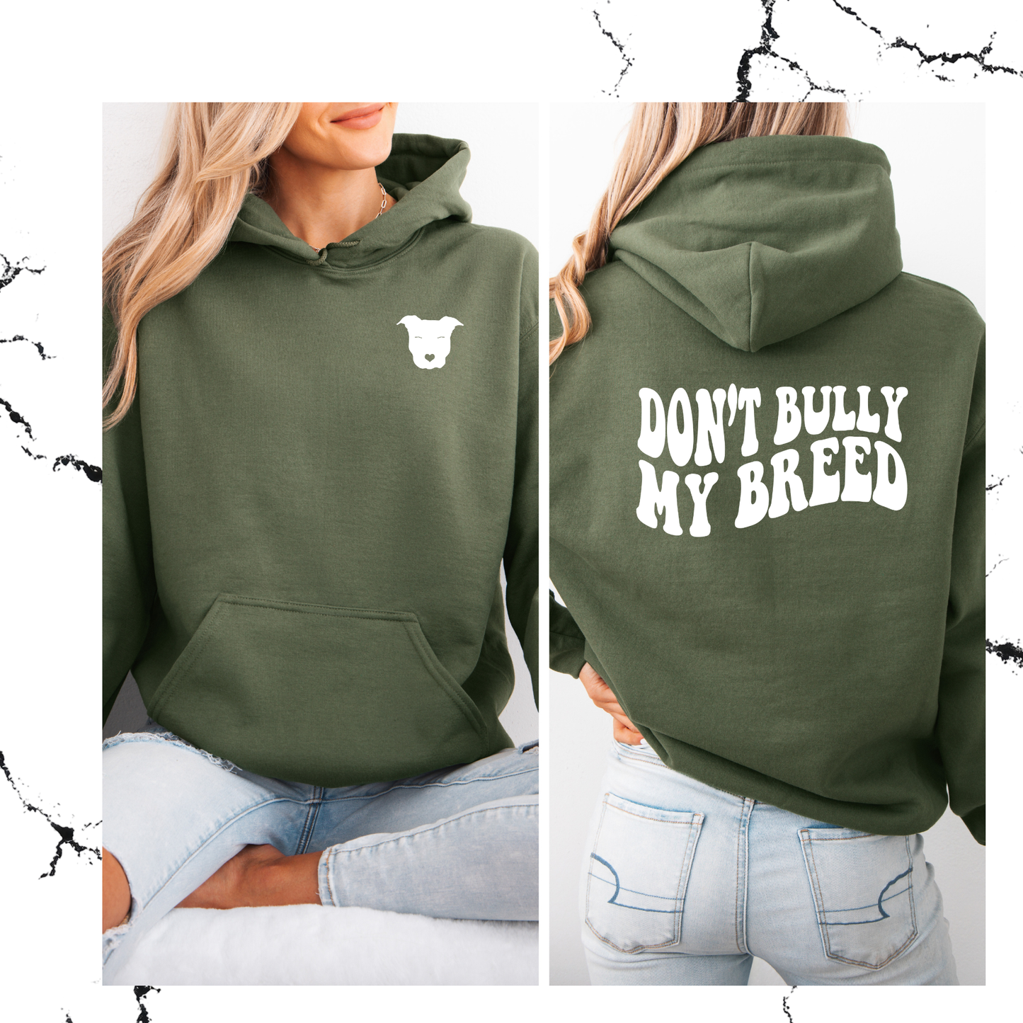 Don't Bully my Breed hoodie