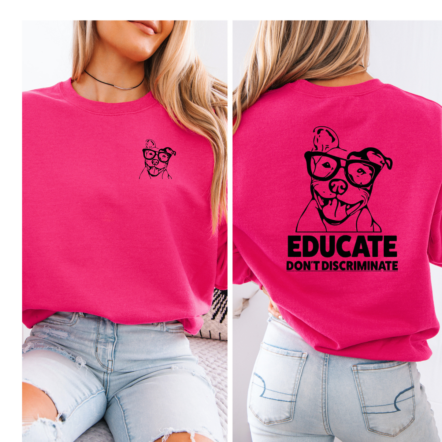 EDUCATE Don't discriminate