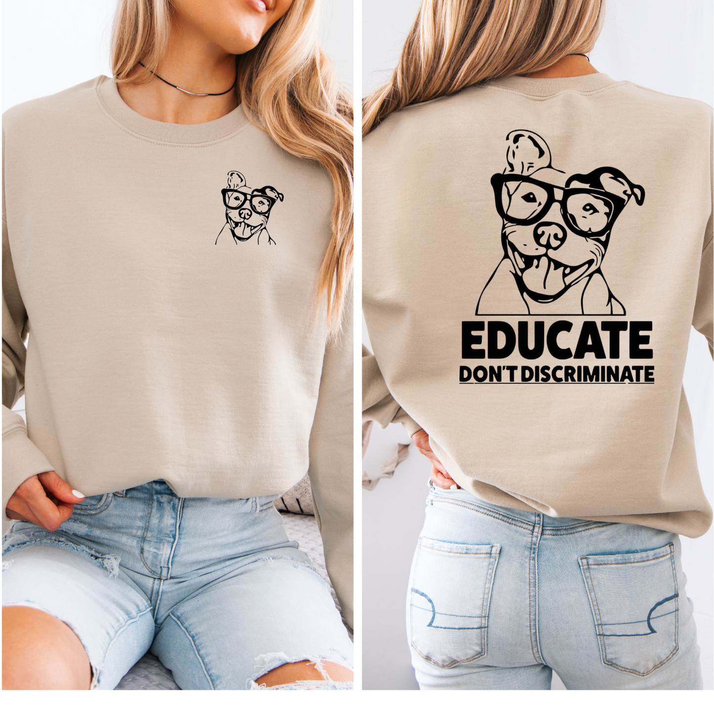 EDUCATE Don't discriminate