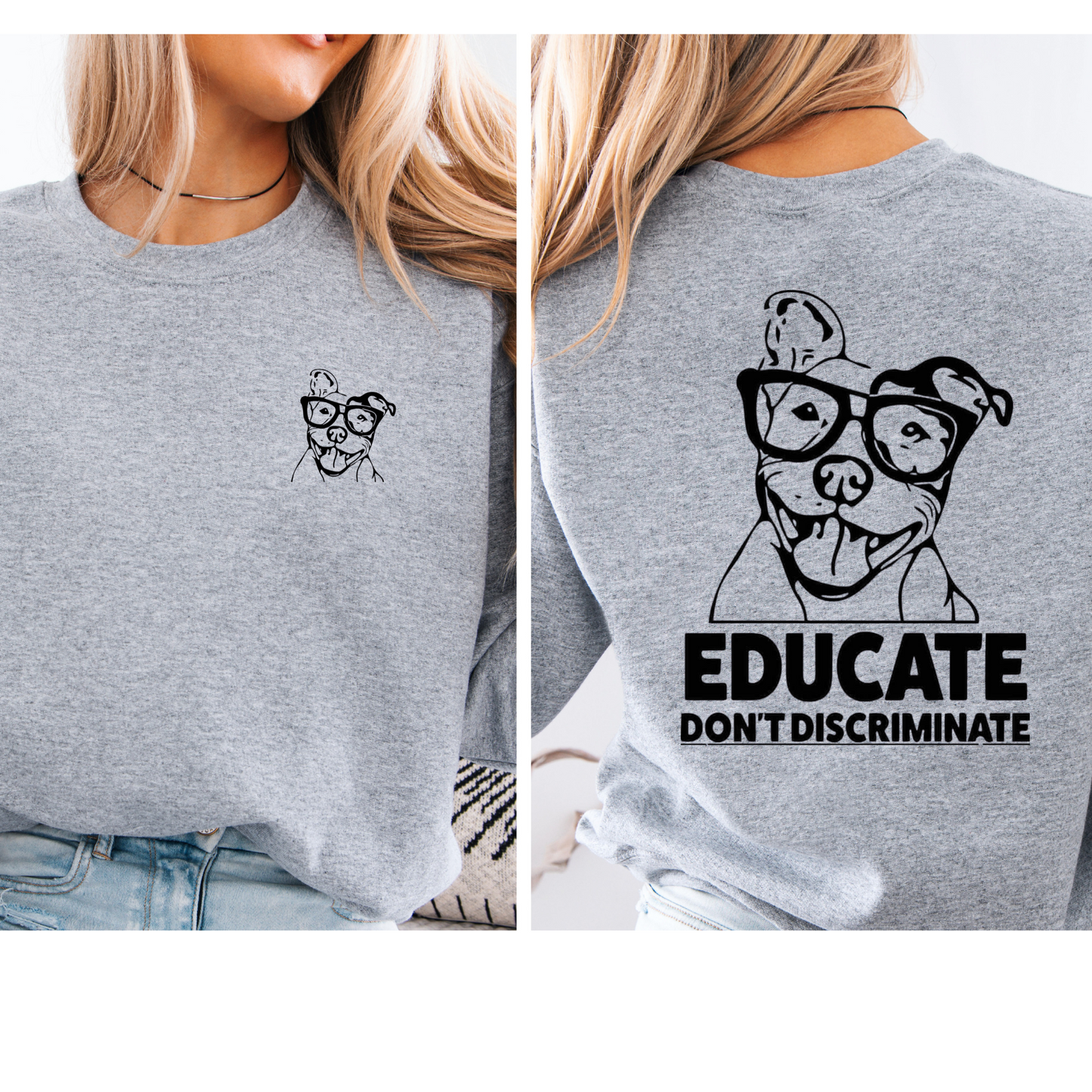 EDUCATE Don't discriminate