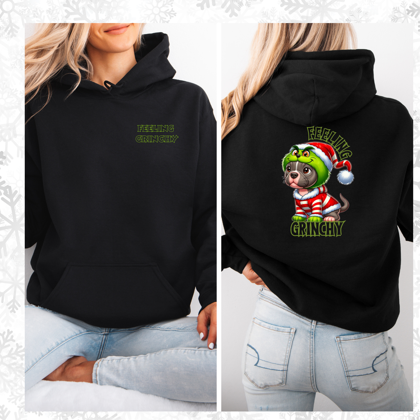 Feeling grinchy hoodie