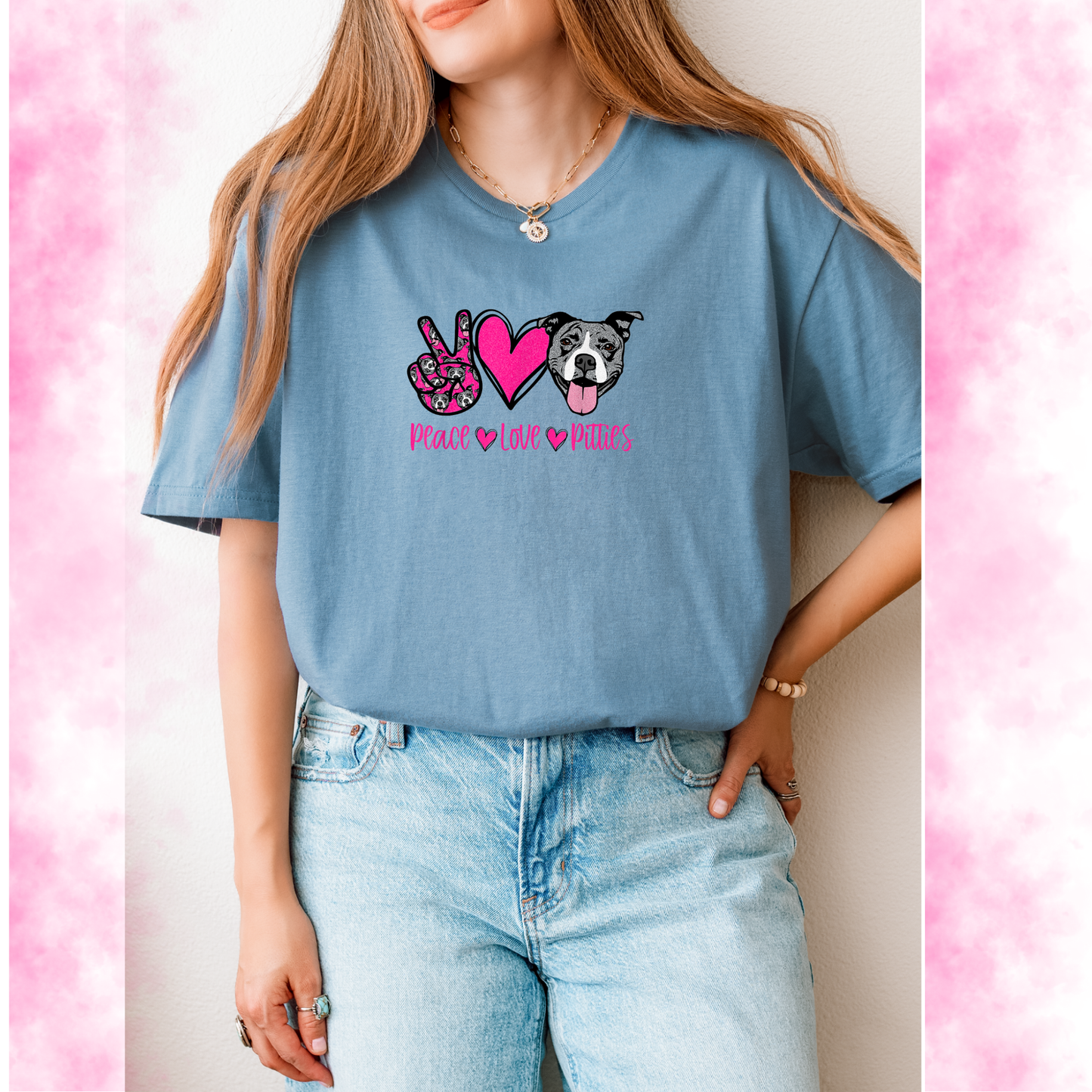 Peace Love Pitties t-shirt