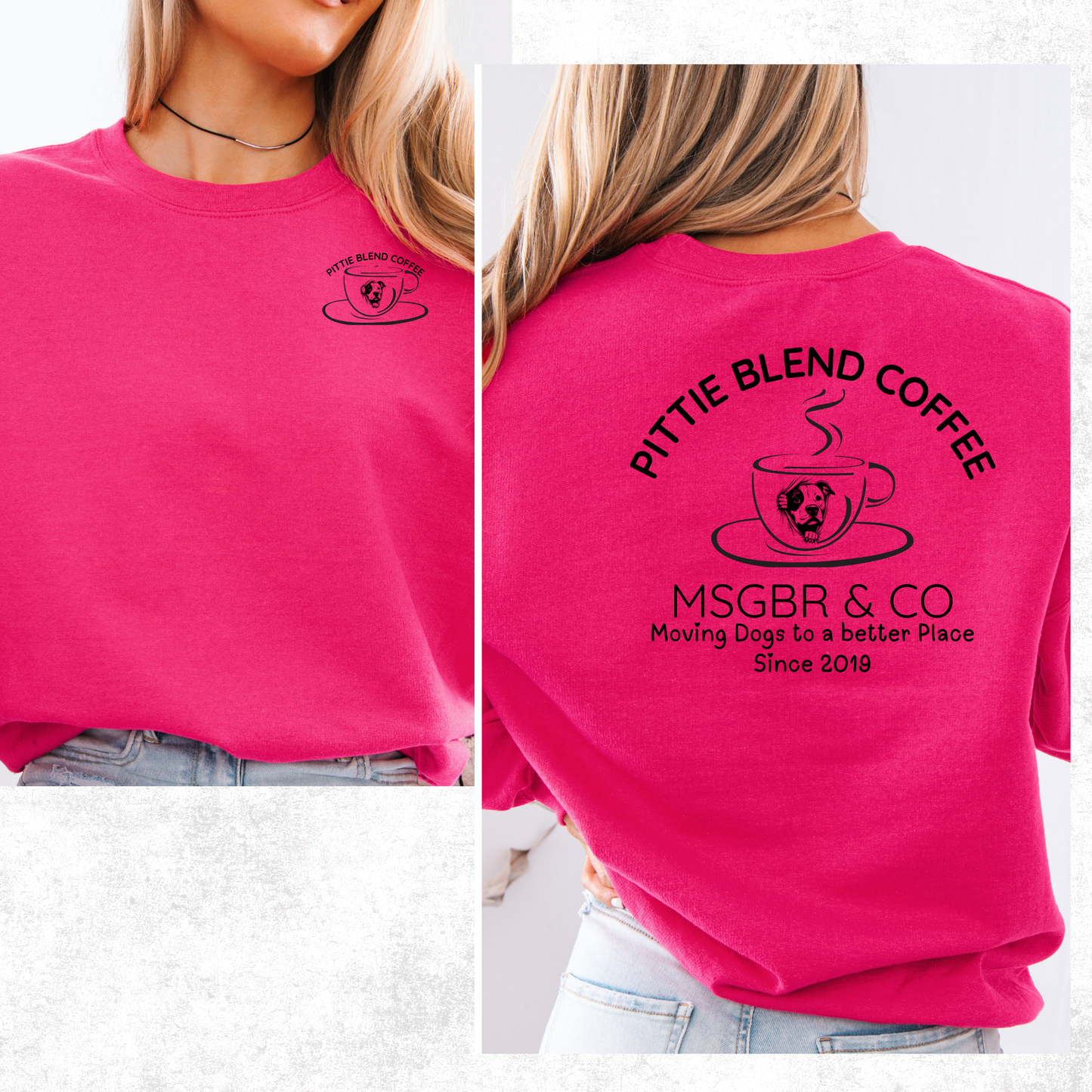 Pittie and Coffee crewneck