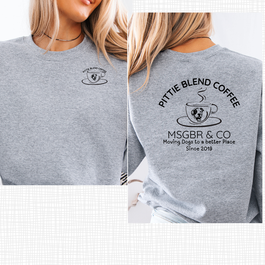 Pittie and Coffee crewneck