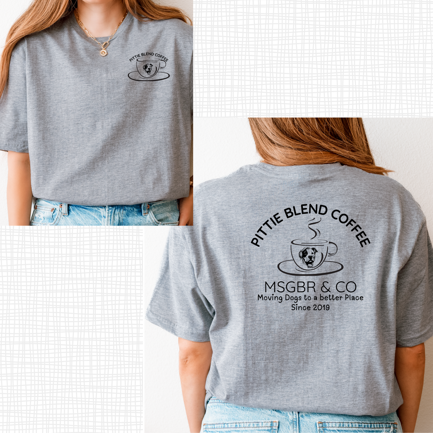 Pittie and Coffee Tee