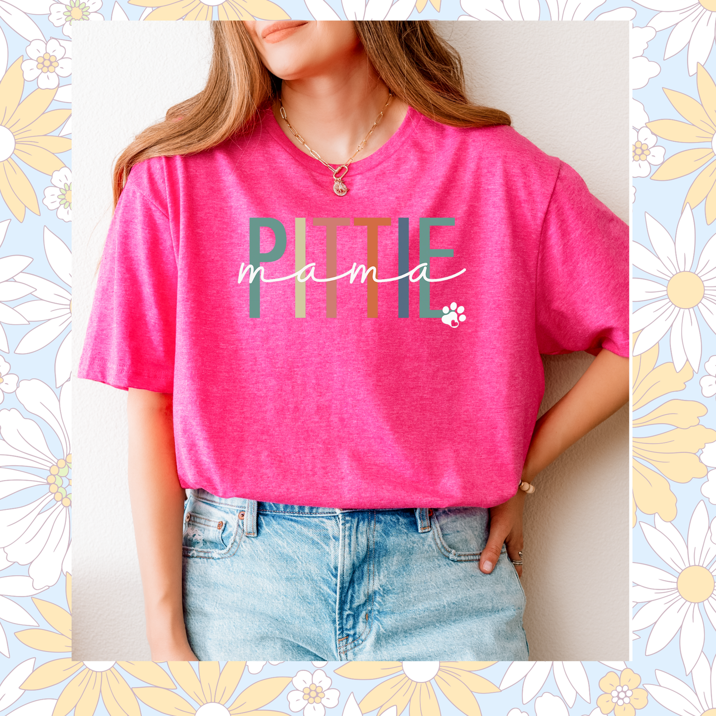 Pittie mama t-shirt