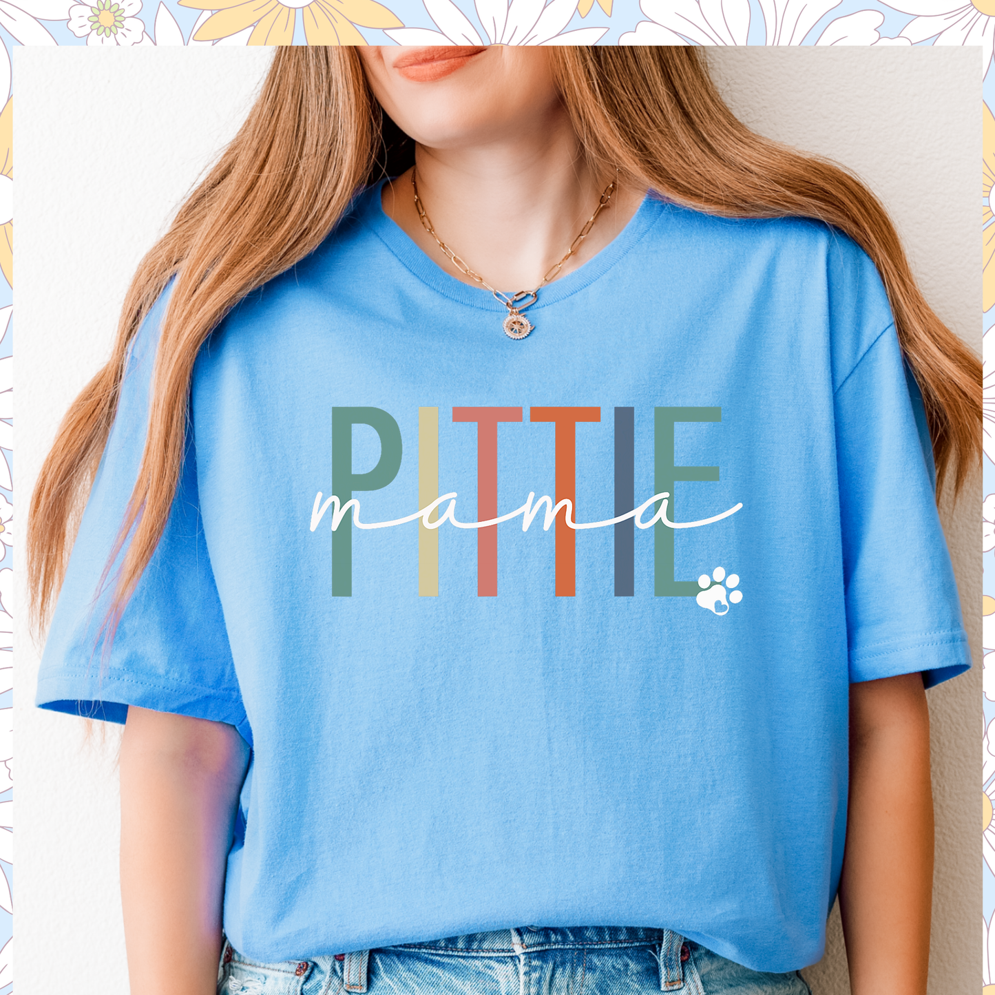 Pittie mama t-shirt
