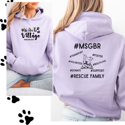 We are the village exclusive MSGBR HOODIE