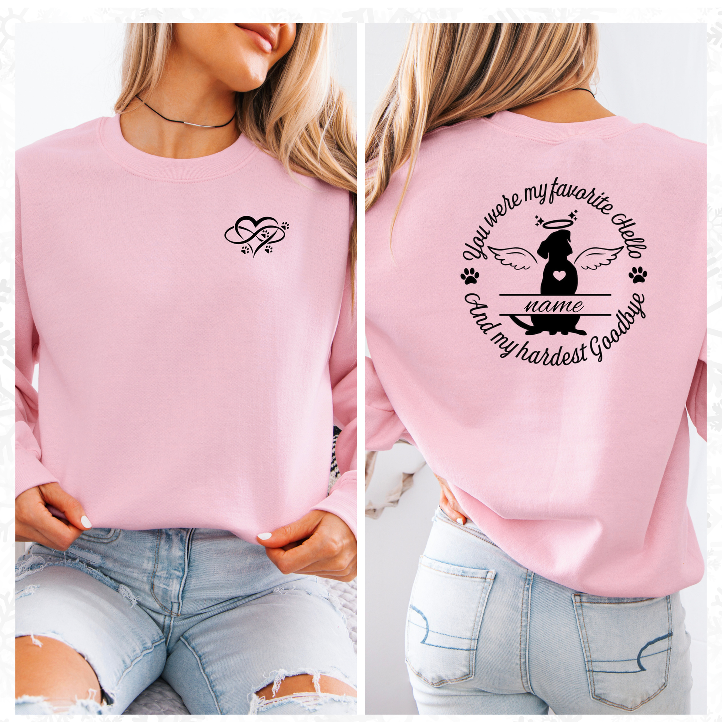 You were my favorite hello and my hardest goodbye