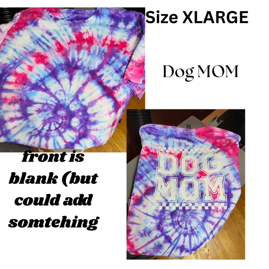 DOG MOM Tie Dye