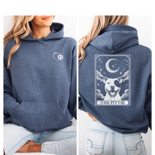 Tarot card the pittie hoodie
